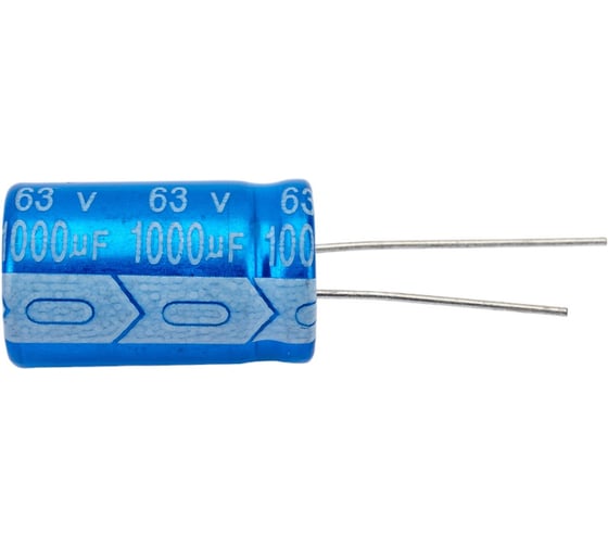 Конденсатор электролитический JB Capacitors 2шт. 1000мкФ, 63В, -55/105C, 16x25 / P:7.5 мм, JRB1J102M07501600250000BST-54 (2) 1