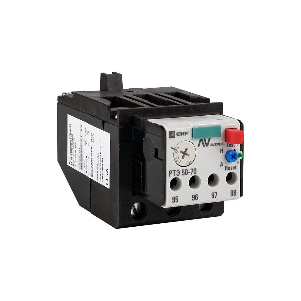Тепловое реле EKF РТЭ 50-70 40-57А AVERES rel-50-70-40-57-av - выгодная ...