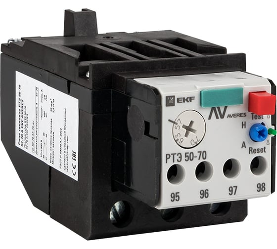 Тепловое реле EKF РТЭ 50-70 20-32А AVERES rel-50-70-20-32-av