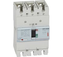Автоматический выключатель Legrand DPX³ 250, магнитный расцепитель, 36 кА, 400 В~, 3П, 100 А 420718