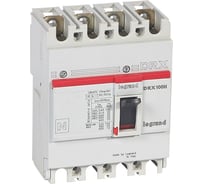 Автоматический выключатель Legrand Drx125 фиксированный 75a 4p 36кА 027077