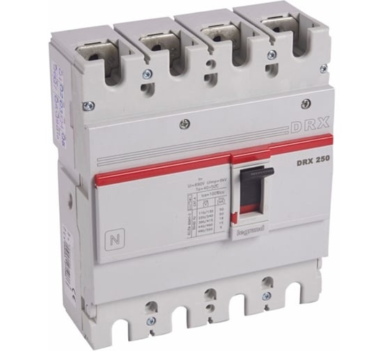 Автоматический выключатель Legrand DPX³ с электронным расцепителем Sg 250A 36kA 4P 420539 1