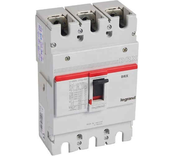 Автоматический выключатель Legrand DPX³ с электронным расцепителем Sg 40A 25kA 3P 420502 1