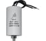 Конденсатор пусковой JB Capacitors 20мкФ, 450В, 40х75, JFS-17 (CBB60-G) (гибкие выводы+болт),  JFS17A6206J000000B-453 1