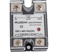 Твердотельное реле: SSR-RUICHI 61 440V 25A (Z)D3 (3-32v) 60910