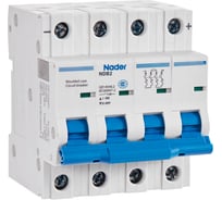 Модульный автоматический выключатель Nader NDB2T-63C10/4P 112500089
