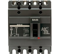 Выключатель автоматический в литом корпусе AKEL ВА55-30-104НР75-С 4P/75A/НP/30kA 209137