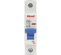 Выключатель автоматический Akel ВА47-MCB-H-AKSOL-1P-C20-AC 1P/20A/С/10kA 483120