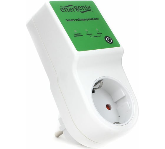 Реле напряжения Energenie EHB8-1 15A, белое