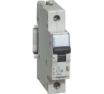 Автоматический выключатель Legrand TX3 6000 - 10 кА - тип C - 1П - 16 А - 1 модуль 403916