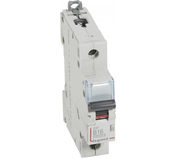 Автоматический выключатель Legrand DX3 10000 - 16 кА - тип B - 1П - 16 А - 1 модуль 408872 1