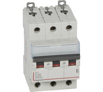 Автоматический выключатель Legrand DX3 10000 - 16 кА - тип С - 3П - 25 А - 3 модуля 409256