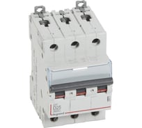 Автоматический выключатель Legrand DX3 6000 - 10 кА - тип D - 3П - 25 А - 3 модуля 408091