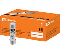 Плавкая вставка TDM ELECTRIC ПВЦ-С3 14х51 25А, упаковка 10 штук SQ0729-0018