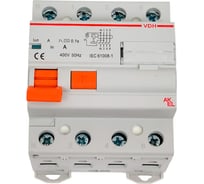 Устройство защитного отключения AKEL УЗО-VDH-4P-40A-300mA-ТипAC 4P/40A/AC/230VAC/300mA/10kA 400677