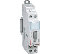Импульсное реле Legrand - 2П - 16 А - 250 В - цепь управления 230 В - 2 Н.О. - 1 модуль 412412
