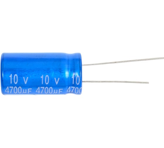 Конденсатор электролитический JB Capacitors 5шт., 4700мкФ, 10В, 105C, 13x25 / P:5 мм, (Low Imp), JRC1A472M05001300250000B-240 (5) 1