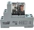 Промежуточное реле с колодкой TDS RS2-3-1, 2 перекидных контакта, AC 230В/5А TDS32902 1