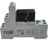 Промежуточное реле с колодкой TDS RS2-3-1, 2 перекидных контакта, DC 24В/8А TDS60960 1