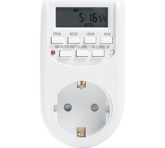 Недельная электронная розетка с таймером FERON TM26 мощность 2300W/10A 41815