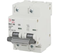 Автоматический выключатель ЭРА PRO NO902273 ВА47100 2Р 25А 10 кА кривая С Б0048863