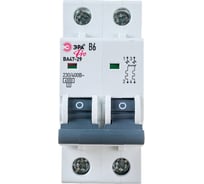 Автоматический выключатель ЭРА PRO NO902313 ВА4729 2Р 6А 4,5кА кривая В Б0048778