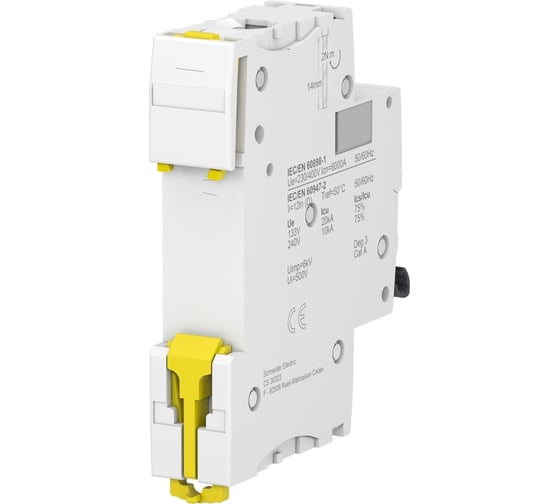 Автоматический выключатель Systeme Electric Acti 9 iC60N 1P 25A D SE A9F75125