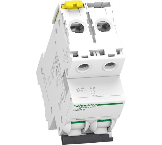 Автоматический выключатель Systeme Electric Acti 9 iC60N 2P 16A B SE A9F78216