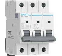 Автоматический выключатель CHINT NB8-63M 3P 6А 10кА х-ка K без тепл. расцеп. (R) 320840