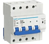 Автоматический выключатель CHINT NB2-80ZT 3P+N 16А 6кА хар-ка C (R) 448262