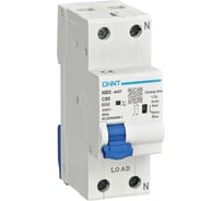 Автоматический выключатель CHINT NB2-80ZT 1P+N 16А 6кА хар-ка C (R) 448252