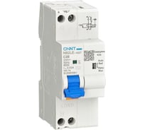 Автоматический выключатель дифференциального тока (АВДТ) CHINT NB2LE-40ZT 1P+N C25 30мА тип AC 6кА, электронный (R) 448132