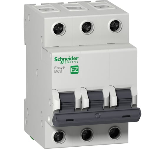 Автоматический выключатель Schneider Electric EASY 9 3P 6A B SE EZ9F14306 1