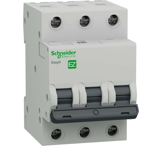 Автоматический выключатель Systeme Electric EASY 9 3P 50A C 6кА =S= SE EZ9F56350