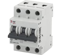 Автоматический выключатель ЭРА PRO NO902256 ВА47-63 3Р, 32А, 6 кА, кривая D Б0048846