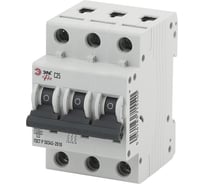 Автоматический выключатель ЭРА PRO NO902248 ВА47-63 3Р, 20А, 6 кА, кривая С Б0048838