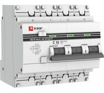Дифференциальный автомат EKF PROxima АД-32 3P DA32-6-16-30-4P-a-pro
