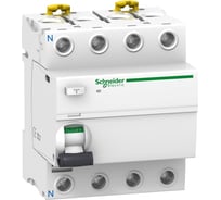 Выключатель дифференциального тока Systeme Electric iID 4П 40A 300mA-S AC-ТИП A9R15440