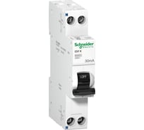 Дифференциальный автомат электронного типа Systeme Electric Acti9 iDif K 6КА 16A C 30МA A A9D49616