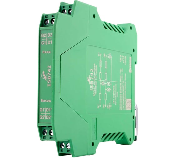 Барьер искрозащиты НТК Приборэнерго ISB742 БП-00006082