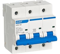 Автоматический выключатель CHINT NXB-125 3P 63А 10кА характеристика D (R) 816138