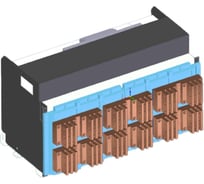 Воздушный автоматический выключатель CHINT NA8-7500H-6300H/3P выкатной, 6300А, 150кА, тип H, AC230В (R) 262910
