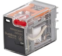Реле Systeme Electric SystemeSig, 10 A, 2CO, 230 VAC, тест кнопка, LED RSXM2CB2P7