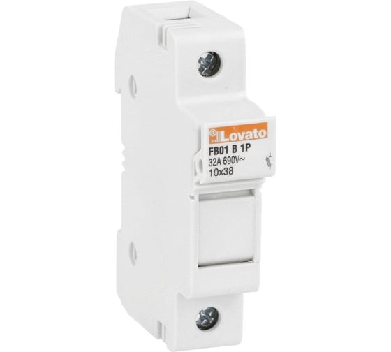 Держатели предохранителей LOVATO Electric 1P 10X38 NO UR FB01B1P
