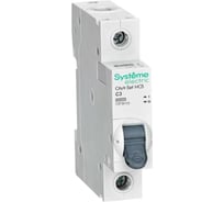 Автоматический выключатель Systeme Electric City9 Set C 3A 1P 6kA C9F36103