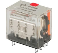 Миниатюрное силовое реле РЕЛЕОН 4 CO контакта 10а ; 380в Ac; блокируемая кнопка проверк, RP534838005