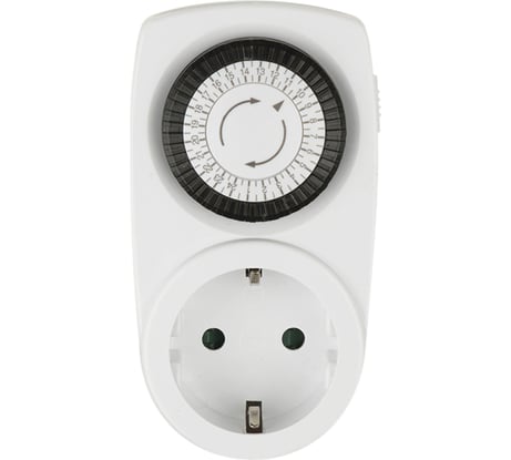 Таймер механический Uniel с розеткой UST-M10 WHITE UL-00003765