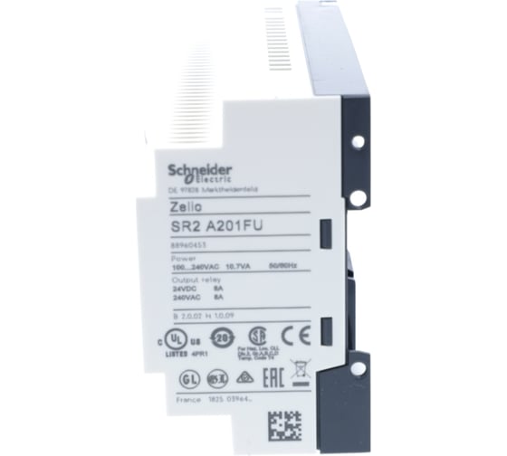 Компактное реле Systeme Electric Zelio Logic 20ВХ/ВЫХ ~240В SE SR2A201FU