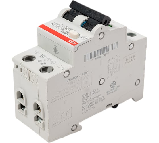 Автоматический выключатель дифференциального тока ABB DS201 C40 AC30 2CSR255080R1404