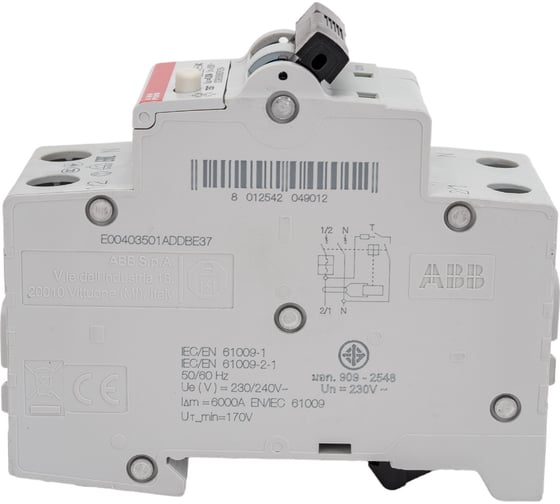 Автоматический выключатель дифференциального тока ABB DS201 C25 AC30 2CSR255080R1254